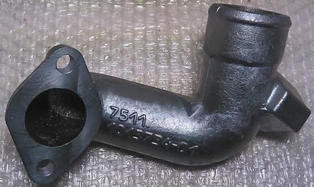 купить Патрубок отводящий от теплобмен. н/обр.