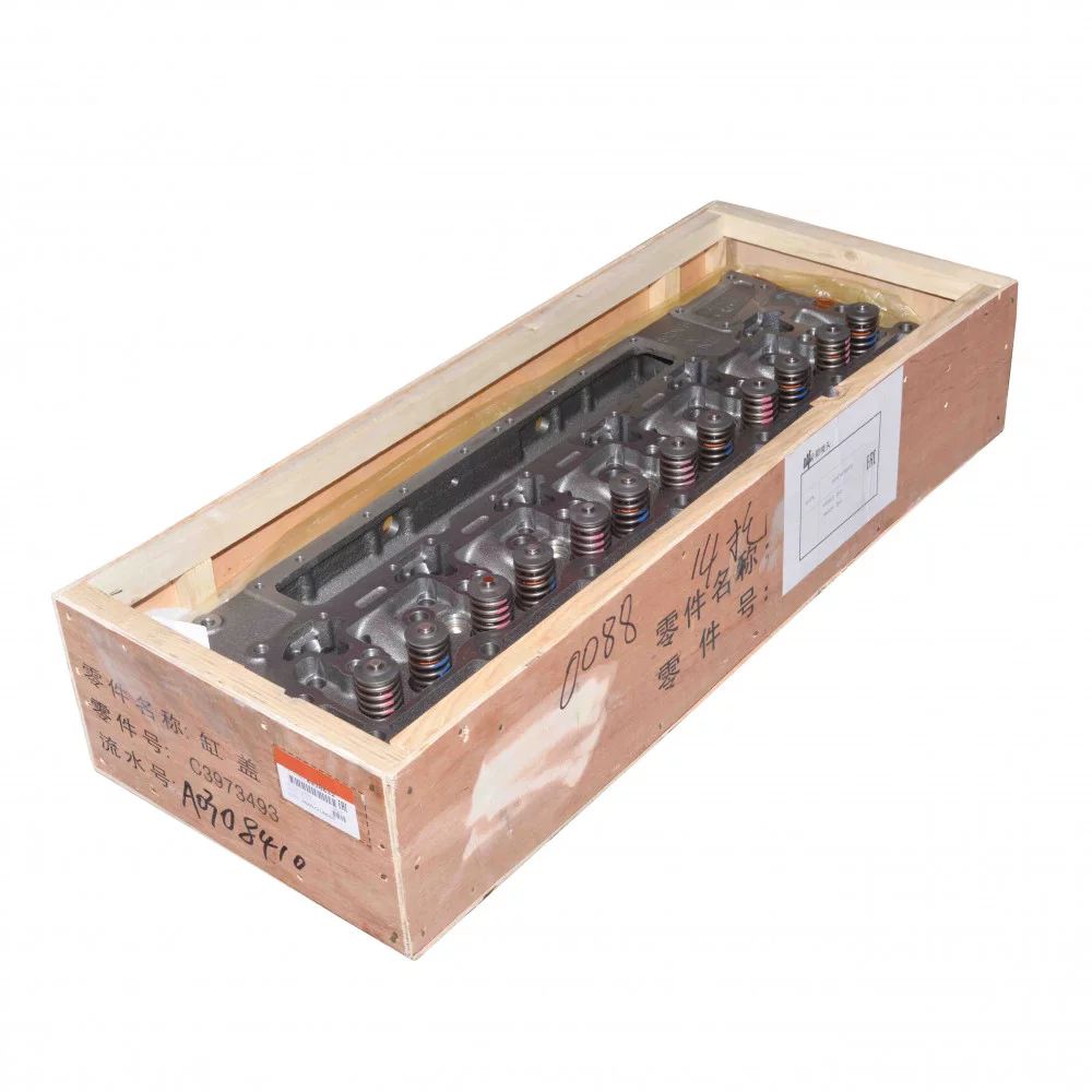 фото головка блока цилиндров в сборе dcec (6ct c8.3) e2 3973493 4938632 